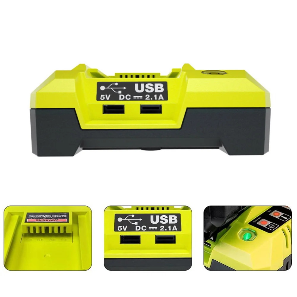 Imagem -05 - Carregador para Ryobi Op401 40v Bateria de Lítio-ion Op4015 Op4026 Op4026a Op4030 Op4040 Op4050 Op4050a Op4060 Op40261