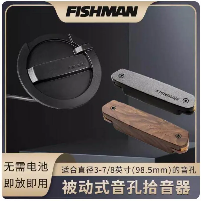 Royi Store Electric Box Acoustic Acoustic Guitar Sound Hole Pickup DEO-D04 Open Hole Passive Single Coil