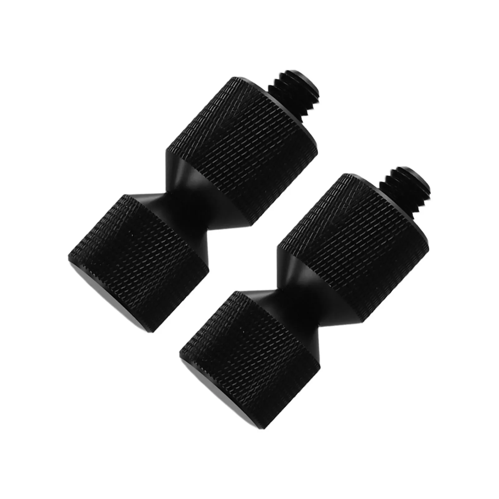 2-Loch-Flansch-Ausrichtungsstift-Stifte Flansch-Ausrichtung 10 cm/3,94 Zoll eloxiertes schwarzes Oxid-Finish für ASME 150LB-Flansche