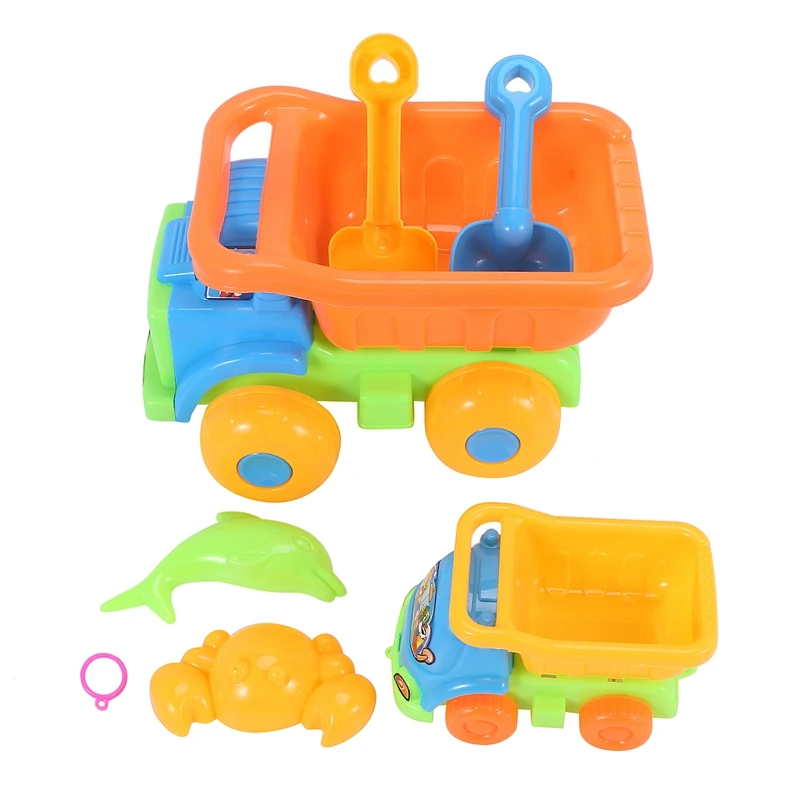 Beach Buggy Suit para crianças, casa de brinquedos de pais e filhos, brinquedos educativos, 6 peças