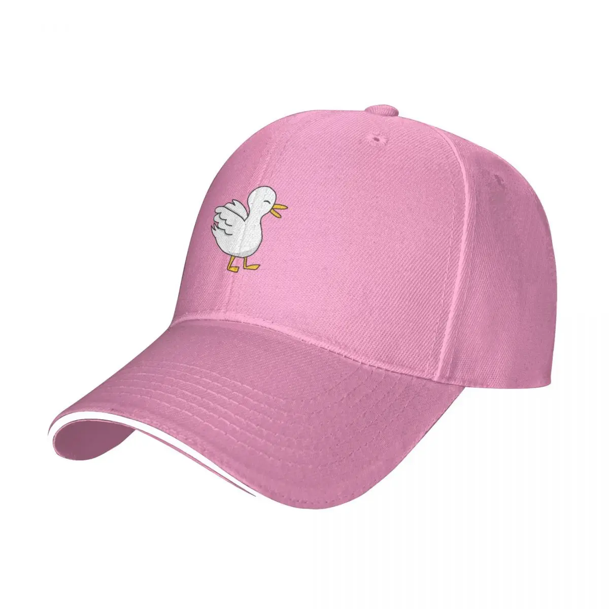 Great White Pekin Duck flapping wings Bucket Hat Baseball Cap snapback cap cap for men Women's