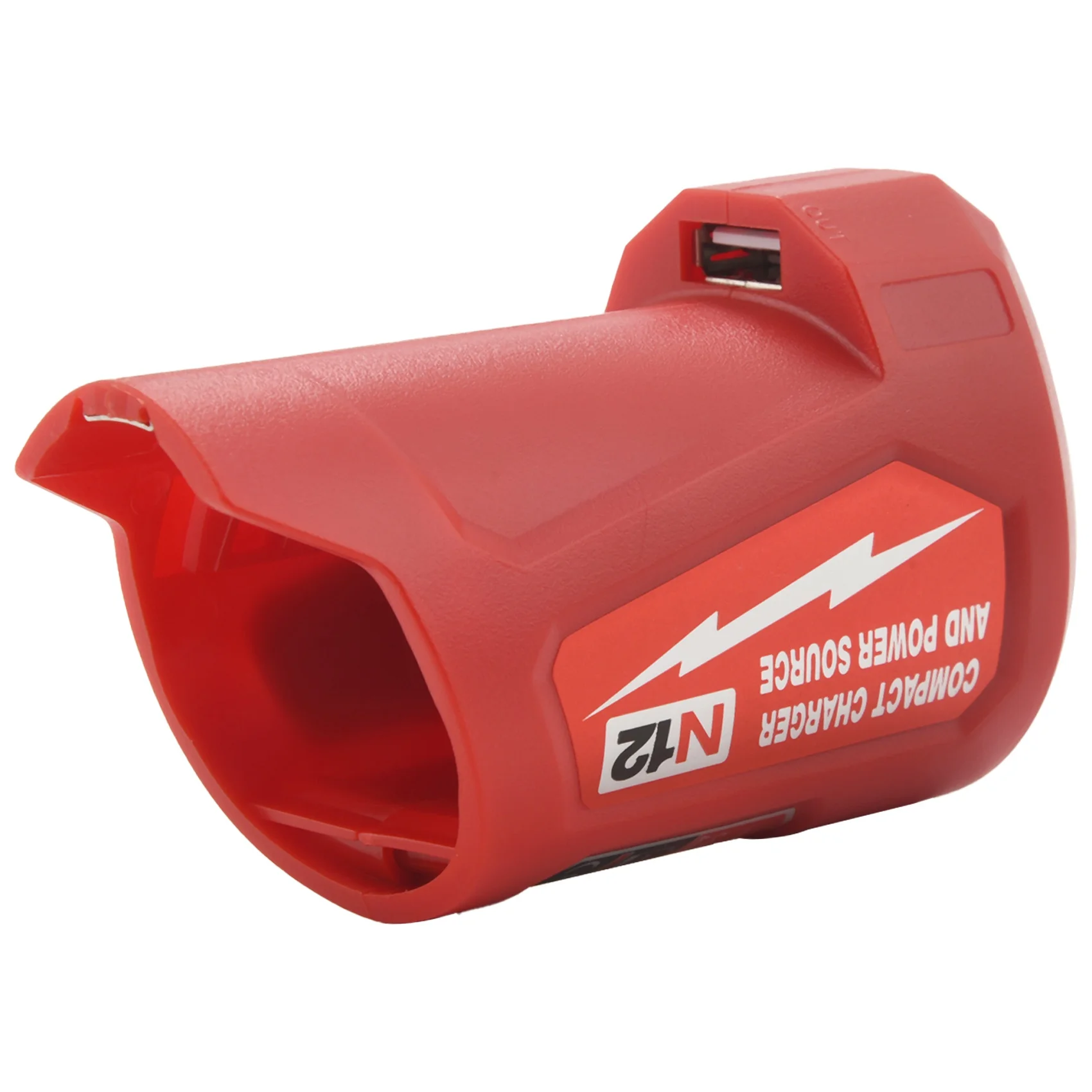 Popular Portable USB Battery Charger and Power Source Fit for 48-59-1201 N12 USB Adapter-Red