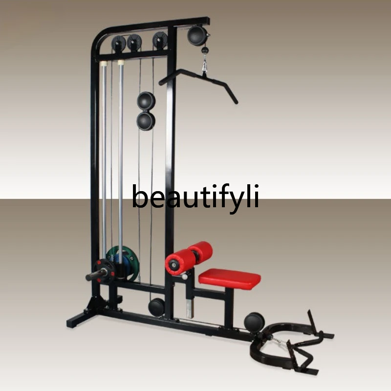 

High Pull and Flat Integrated Trainer Seated High Pull Down and Low Pull Rowing Trainer