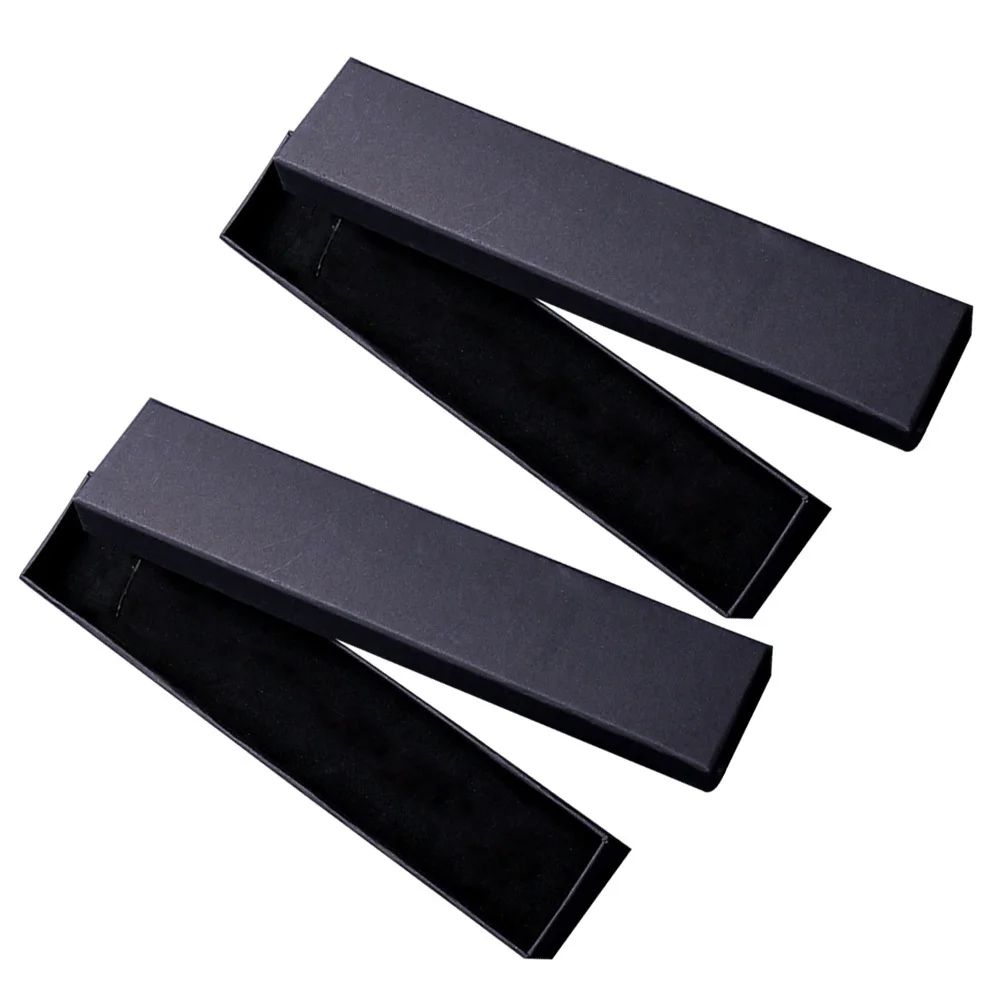 

8pcs Jewelry Gift Boxes Kraft Paper Square Design For Necklace Bracelet Ring Storage Display Case Packaging Holder Cardboard