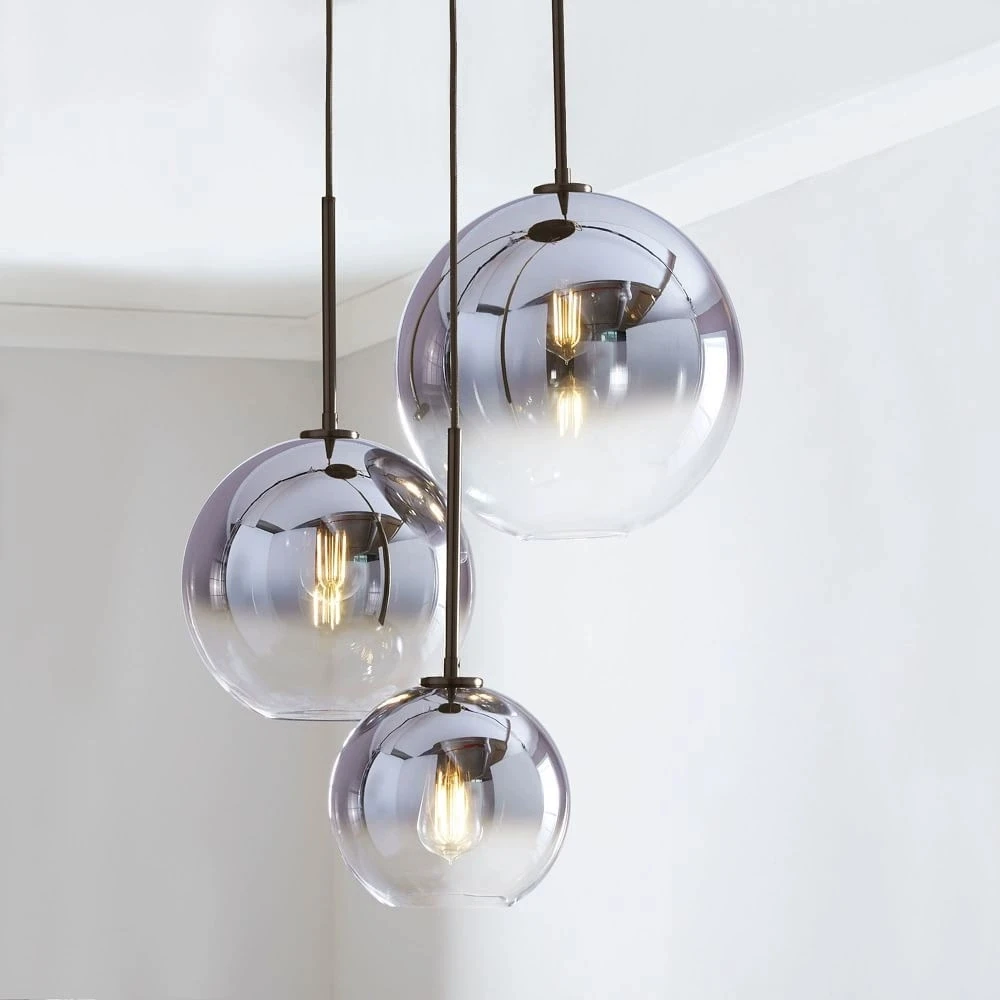 

Living room, bedroom, bedside, bar counter, dining room, gradient glass round chandelier