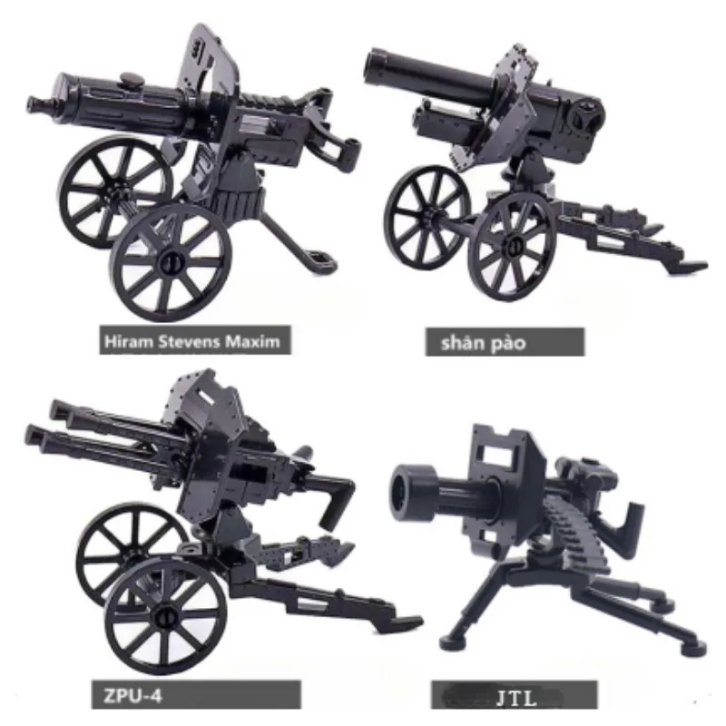 

MOC Children's Assembly Building Blocks Military Series Equipment Third-Party Military Assembly Parts Toy Boy Holiday Gift