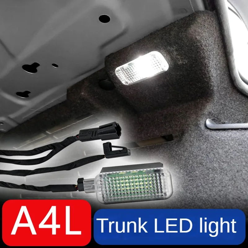 2017-2019 For Audi A4 Trunk Light Glove Box Luggage Compartment Lamp Modification Upgrade