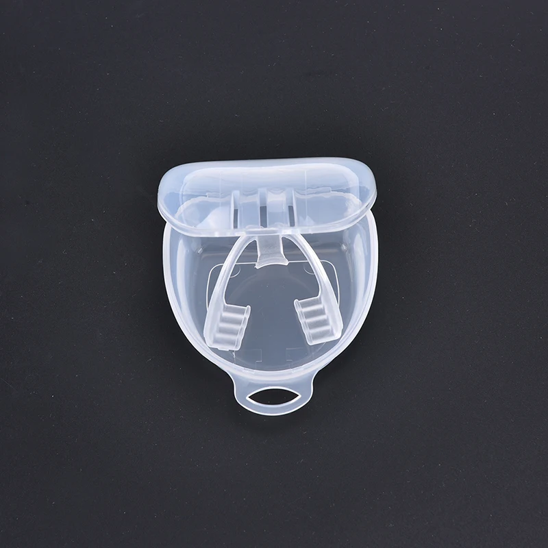 Transparent Bruxism Teeth Grinding Guard Sleep Mouth Guard Splint Clenching Protector Tools with Box