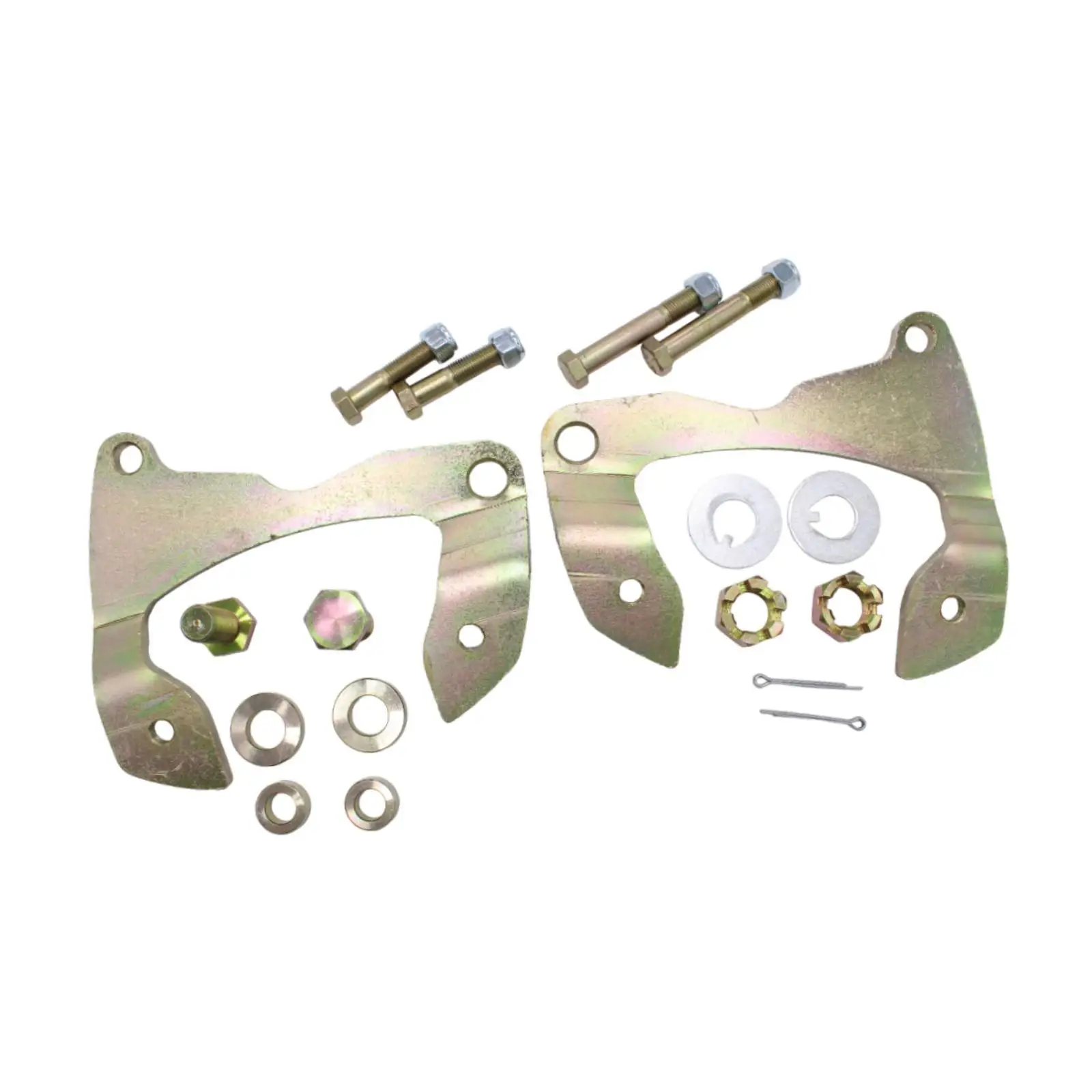 Front Disc Brake Caliper Bracket Set Automotive Accessories Parts with Hardware