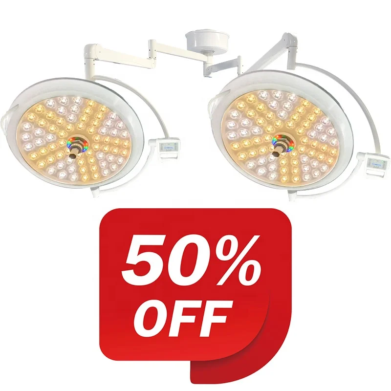 LED Surgical Light Shadowless Operating Room Lamp With Stand | Mobile Veterinary Operating Light CE Certified