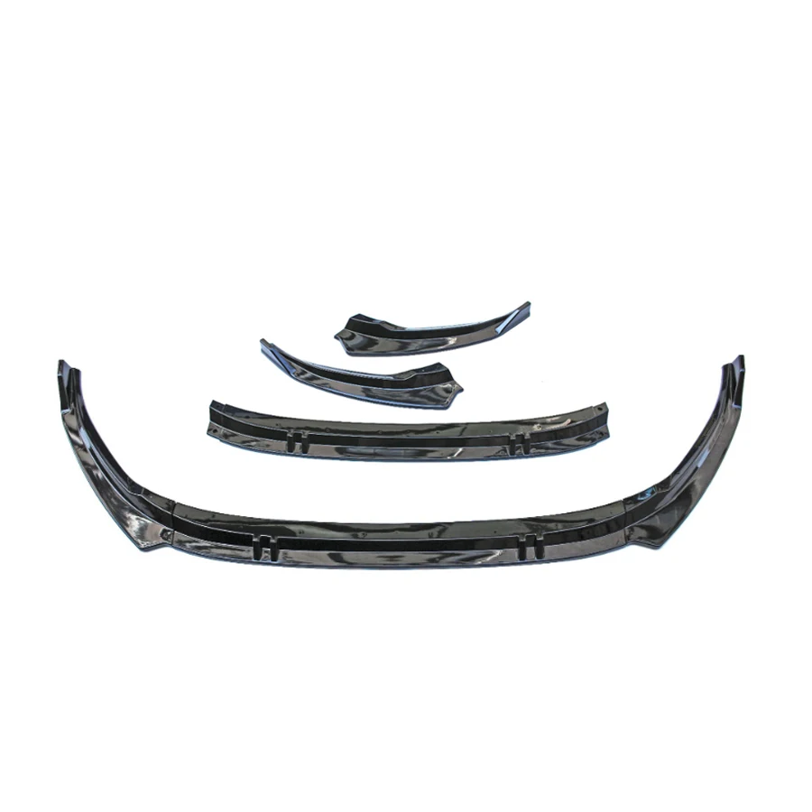 For Audi S3 / A3 S-Line 8Y Sportback 2021 2022 2023 Front Bumper Lip Splitter Side Apron Body Kit Deflector Protector