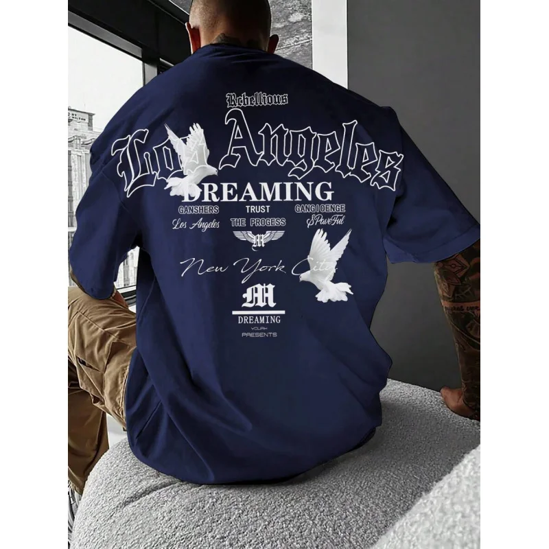 

Funny T Shirt for Man T-shirt Men Overfit Short Sleeve Street Wear New in Tops and T- Shirts Graphic Tee Vintage Tshirts Top Y2k