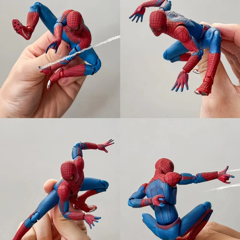 

Ct Toys Spiderman Mafex 001 Peter Andrew Garfield The Amazing Spider-Man Shf Anime Action Figure Figurine Customized Toys