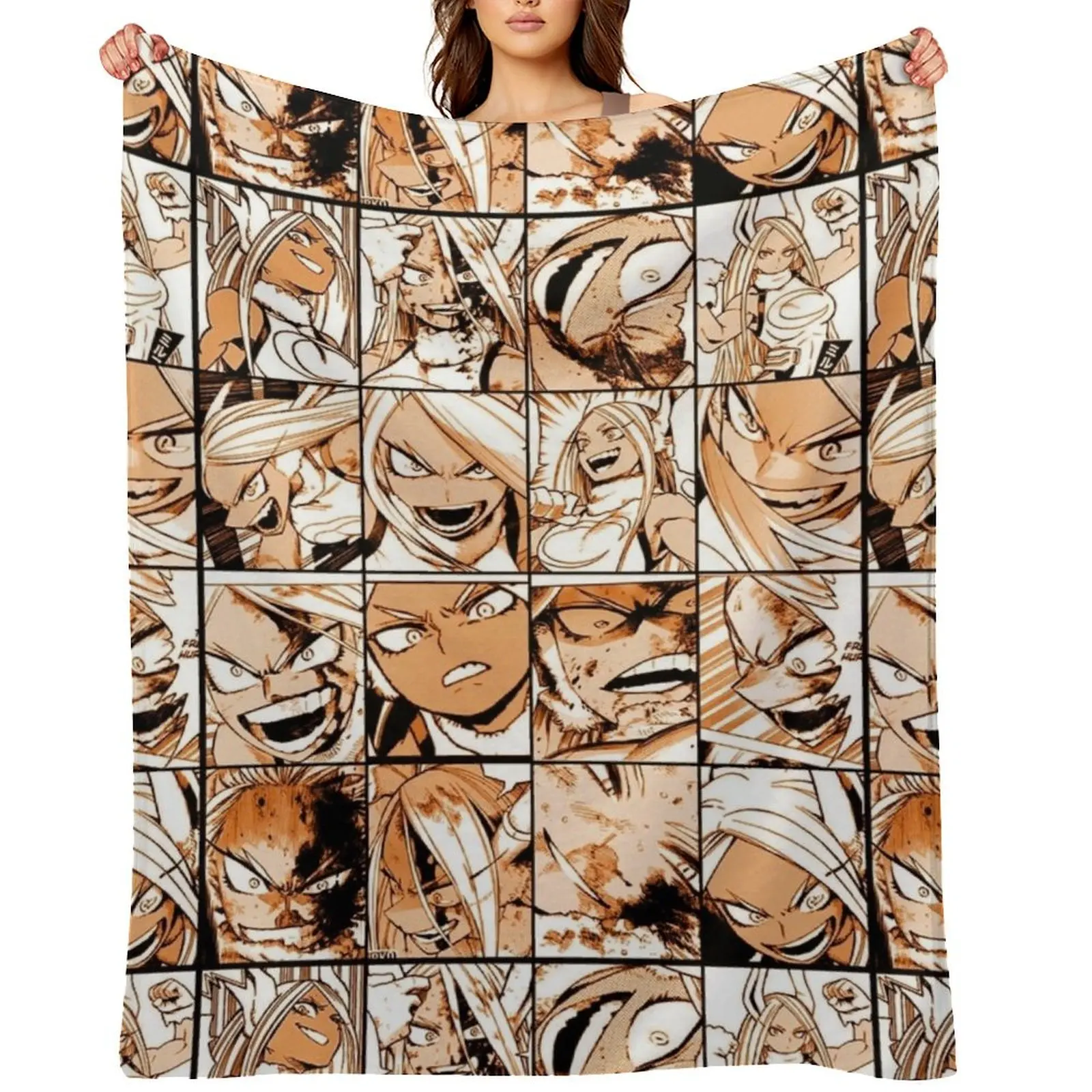 

Mirko collage -color version Throw Blanket christmas decoration Custom Luxury Throw Soft Beds Blankets