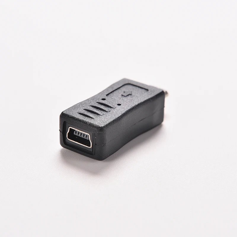 Micro to Mini Head Mini 5P Female to Micro 5P Male Adapter T-port Android Universal Data Cable Interface Car Navigation