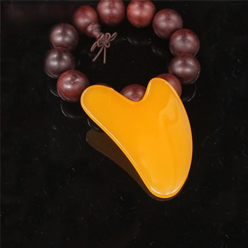 1 PC Guasha นวดสวยขี้ผึ้งขูดนวด Scraper เครื่องนวดหน้าเครื่องขูดเครื่องมือสําหรับใบหน้าคอด้านหลัง