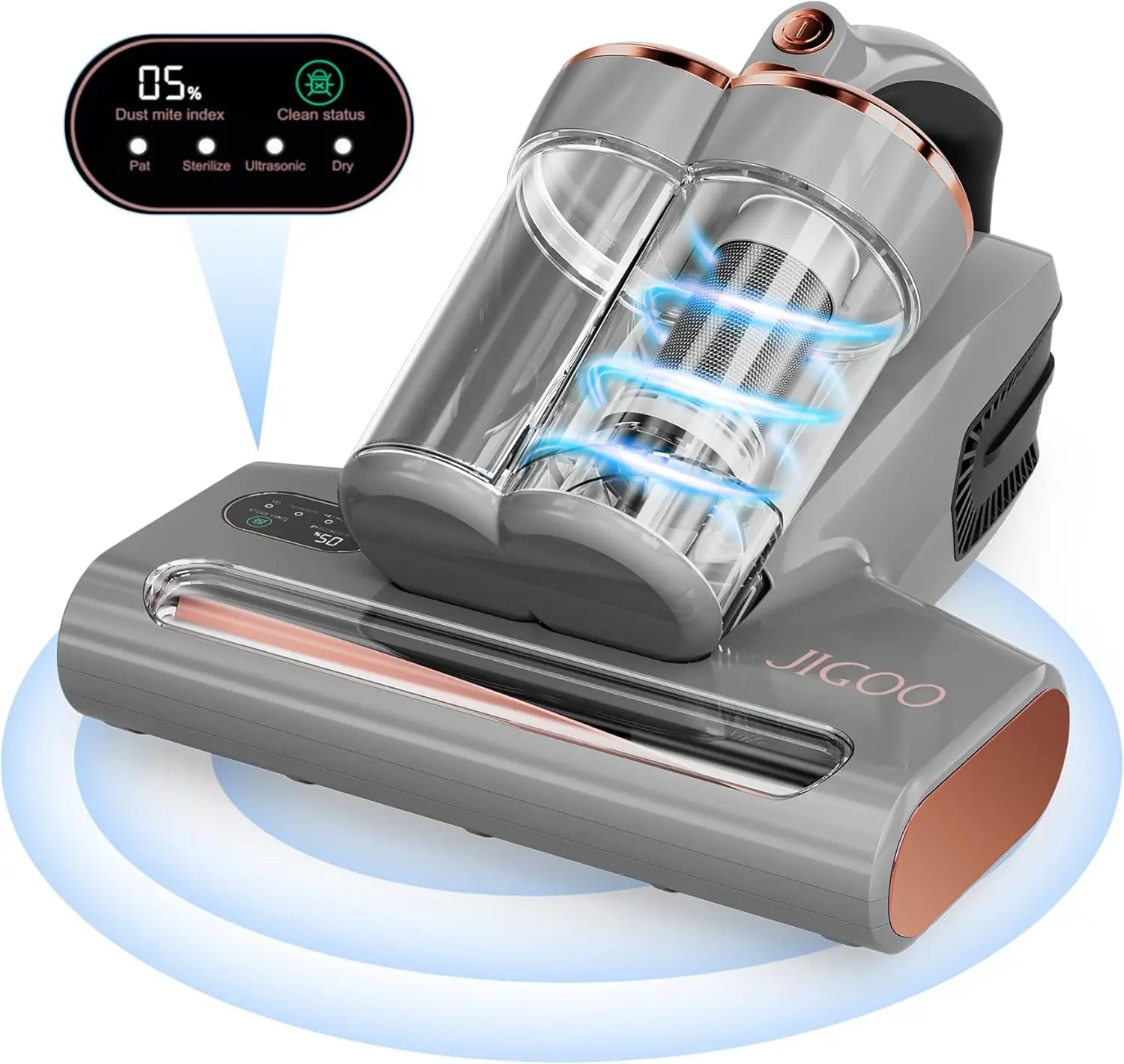 

Bed Vacuum Cleaner with Dust Sensor: 500W 13Kpa Mattress Vacuum Cleaner with UV & Ultrasonic and High Heating,Anti-allergen Powe