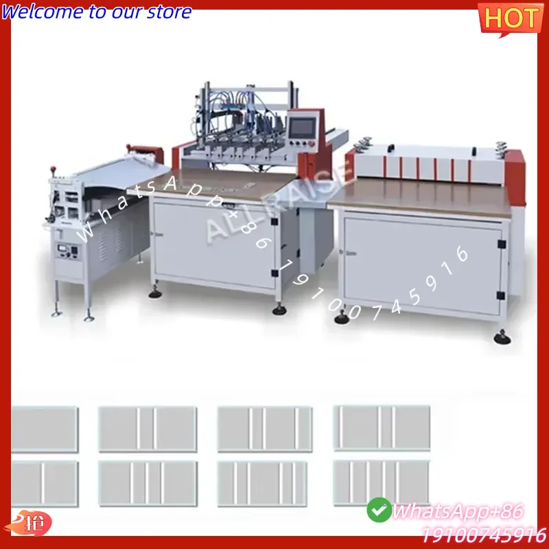 2026Hot Automatic Hard Cover Making Machine Calendar Book Shell Hard Cover Maker Hardcover Book Cover Case Making Machine