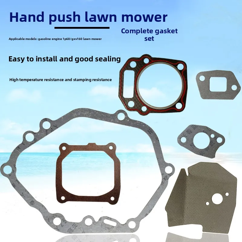 GXV160 GASKET SET FOR HONDA HR*216 196 1P68F 163CC 5.5HP MOWERs CRANK CARBURETOR MUFFLER CYLINDER INSULATOR AIR CLEARNER