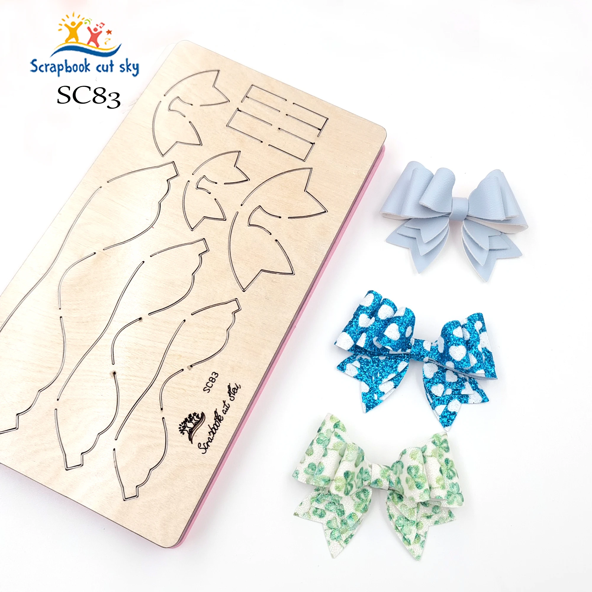 

ScrapbookCutSky-SC83 Нож для резки дерева BOW, используемый с машиной