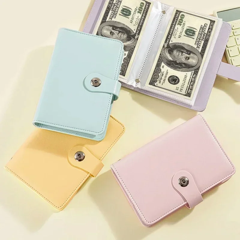 ألبوم جمع العملات المعدنية، ألبوم مجموعة التذاكر للتذاكر، 50 صفحة لتوفير بنوك الخنزير، منظم أموال الكتب