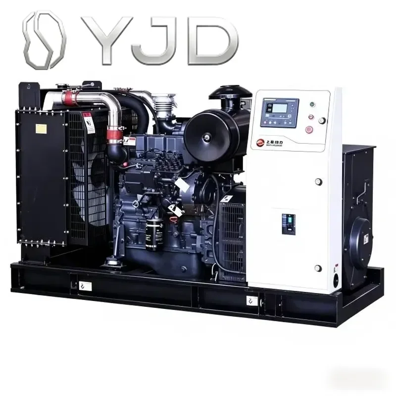 YJD 30kW 37.5KVA Water Cooled Diesel Generator Set 24V Electric Start All Copper Brushless Alternator Silent Open Frame