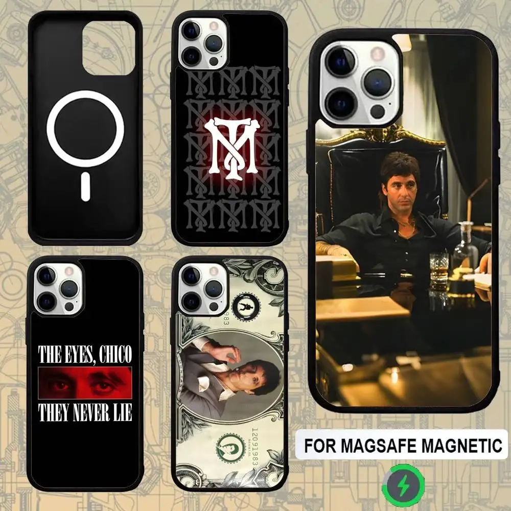 

Scarface The World is Yours Phone Case For IPhone 17,16,15,Pro,Max,Air,14,Plus,13,12,11 Magesafe Wireless Charge Cover