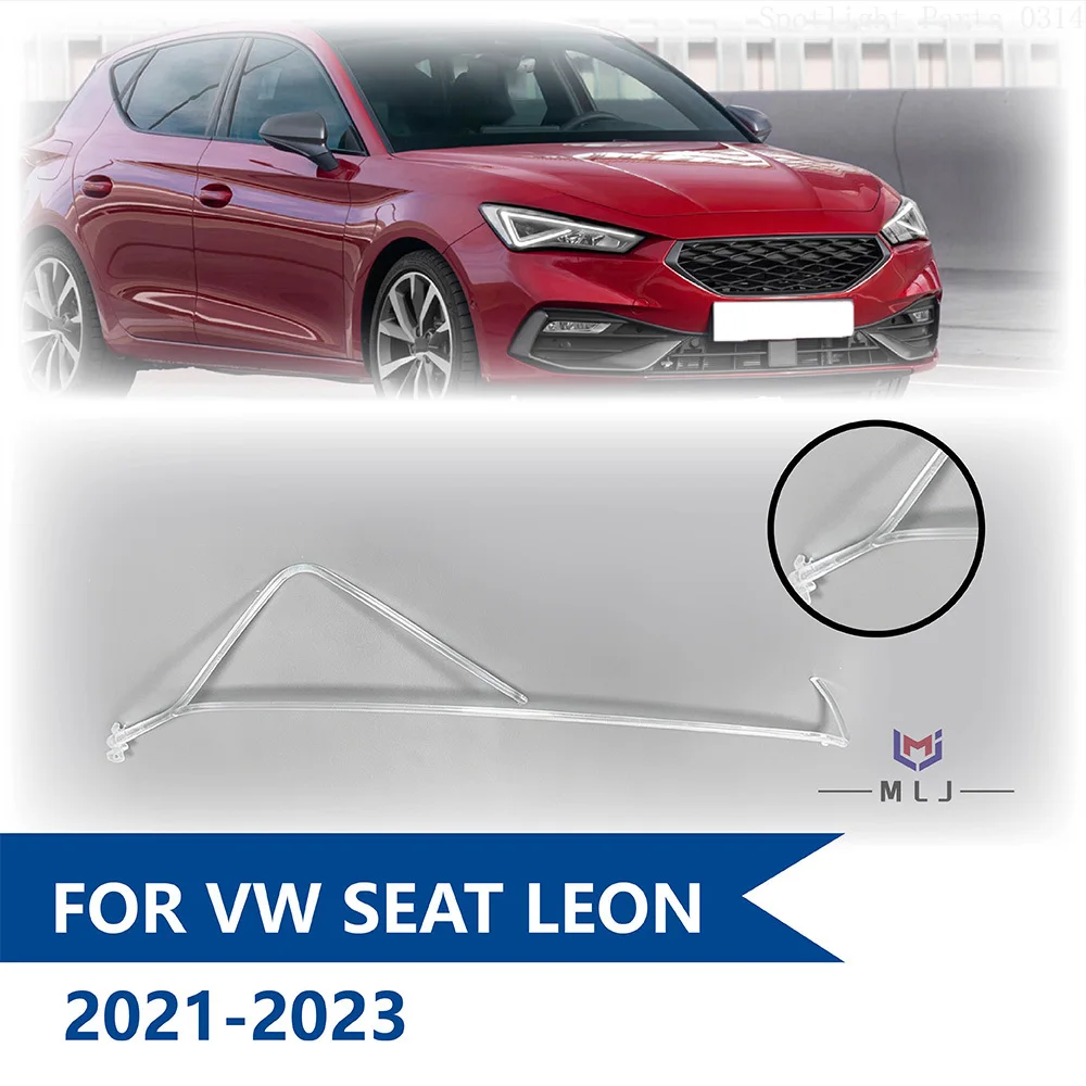 

FOR SEAT LEON 2021-2023 Headlight Light Guide Tube DRL Light Guide Strip DaytimeRunning Light Tube Bar Angel Eye Car Accessories