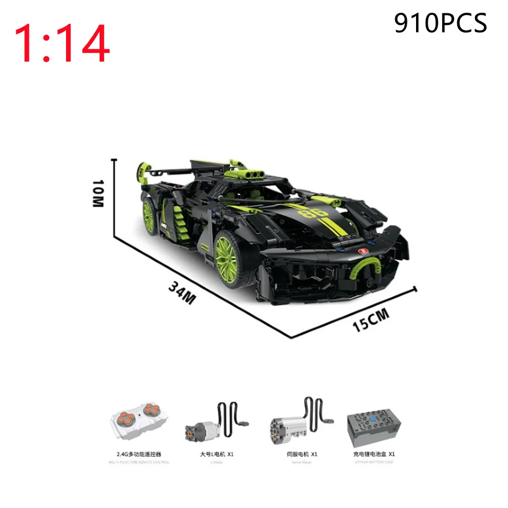

Креативный конструктор MOC Technology 1:14, всемирно известная модель автомобиля, спортивный автомобиль для сборки своими руками, игрушка-подарок
