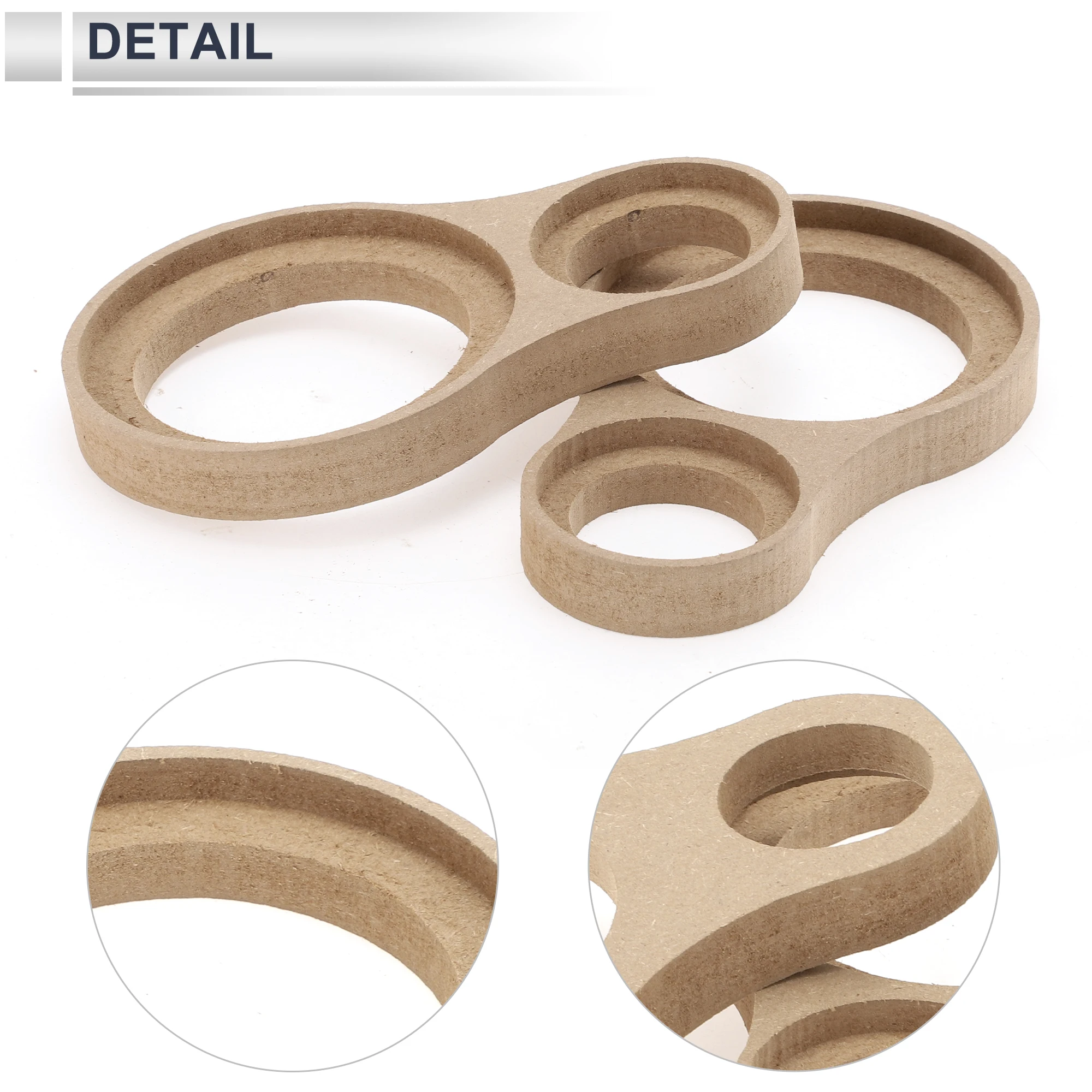 UXCELL Speaker Spacer Ring Adator Dual Rings for 1\