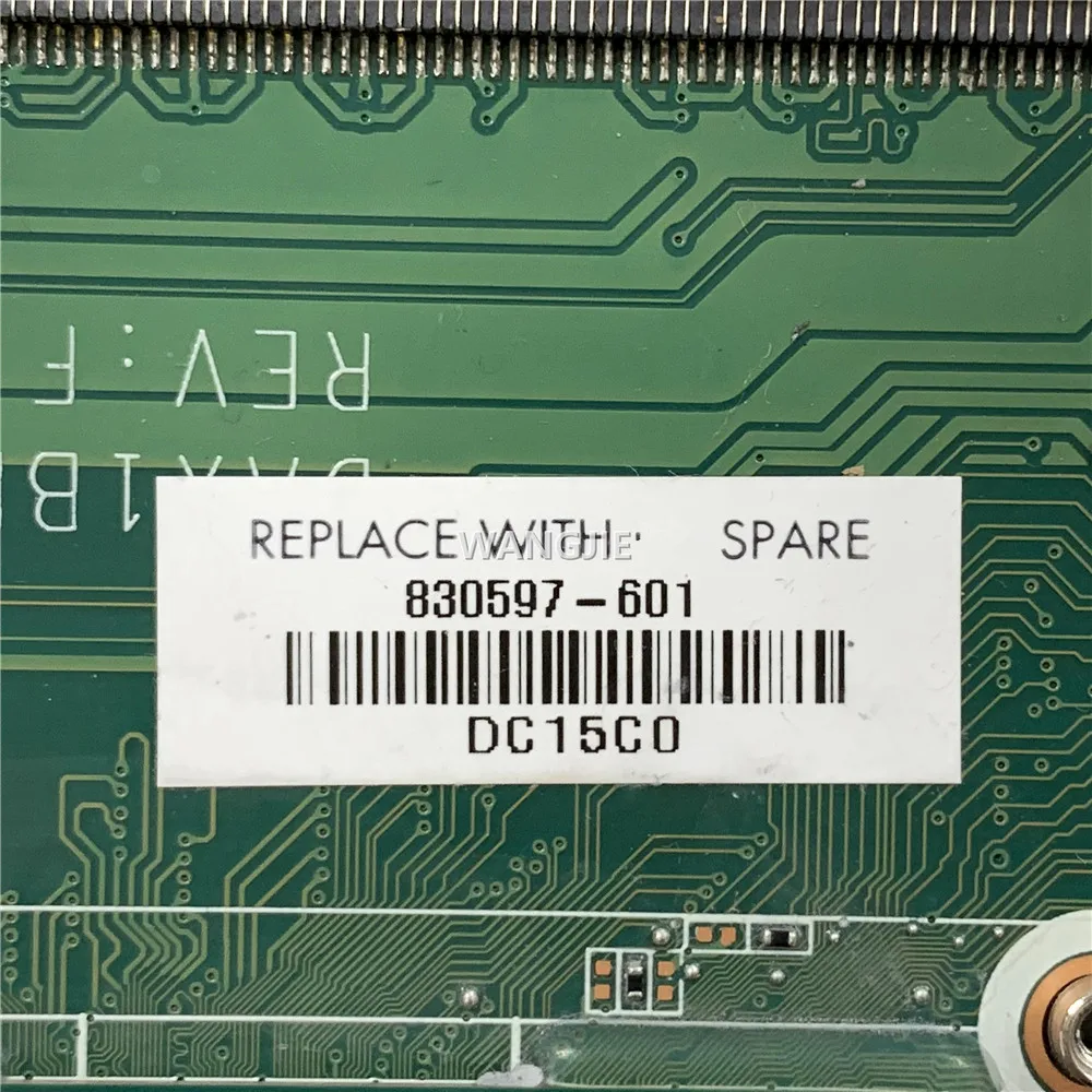ل HP بافيليون 15-AB اللوحة المحمول 830597-001 830597-601 830597-501 DAX1BDMB6F0 i5-6200U وحدة المعالجة المركزية 100% العمل