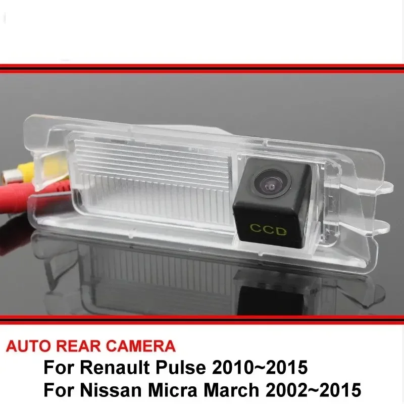 For Renault Pulse Nissan Micra March 02 - 15 Night Vision Rear View Camera Reversing Camera Car Back up Camera HD CCD Vehicle