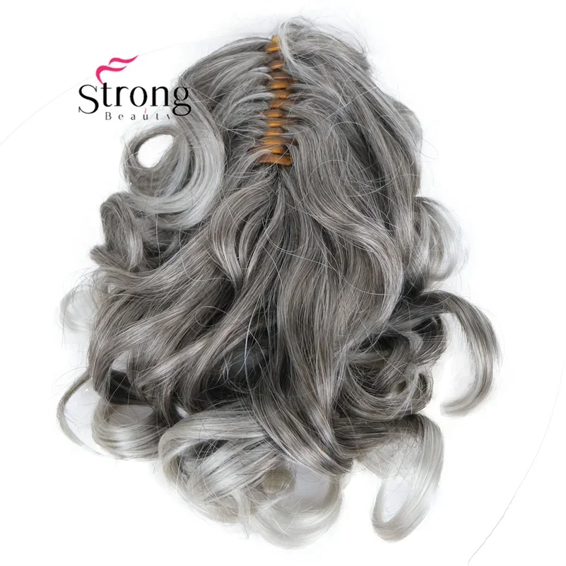 StrongBeauty Ponytail Synthetic Clip In Claw Ponytail Hair Extension Synthetic Hairpiec