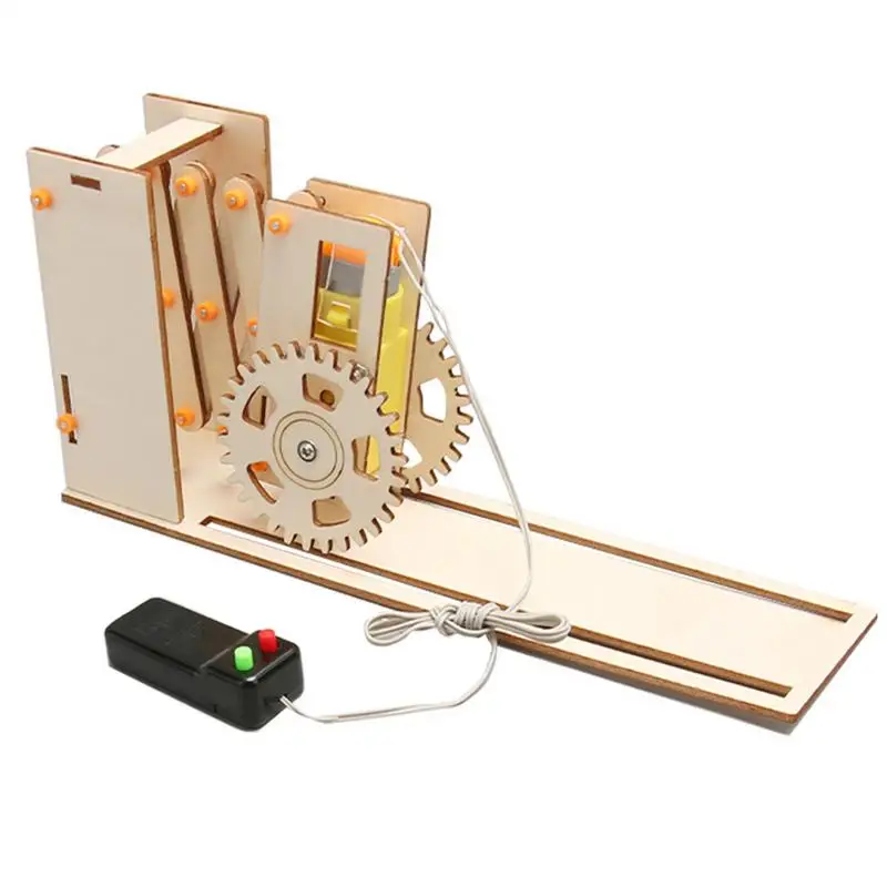 Kit d'expérimentation scientifique en bois pour tout-petit, kits de construction de modèles, jouets de physique interactifs