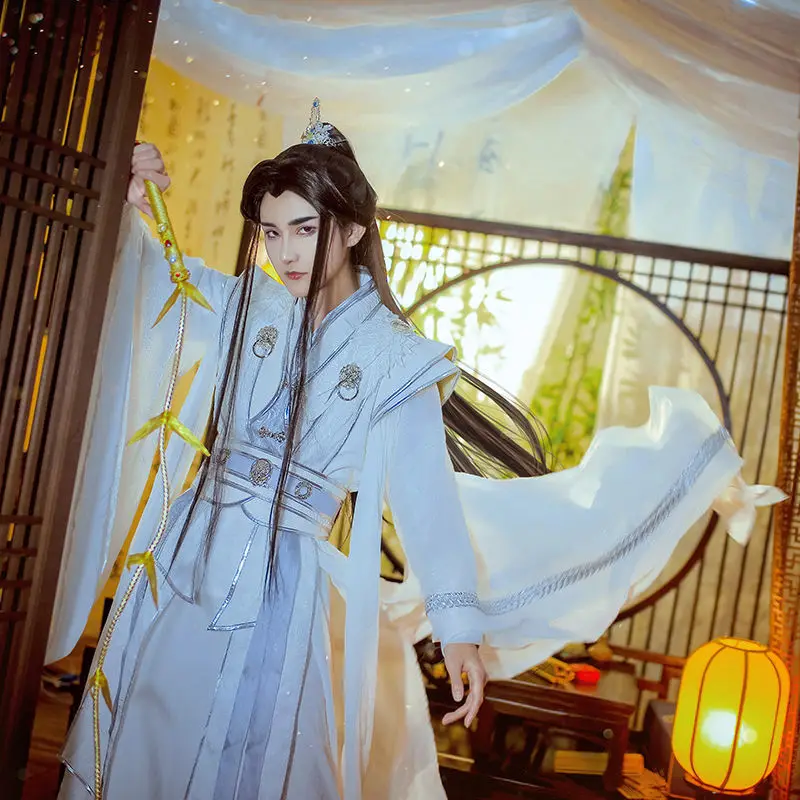 Chinese TV Series 2Ha Immortality Chu Wan Ning Cosplay Costume Chuwanning White Cos Dress Ancient Hanfu Full Set