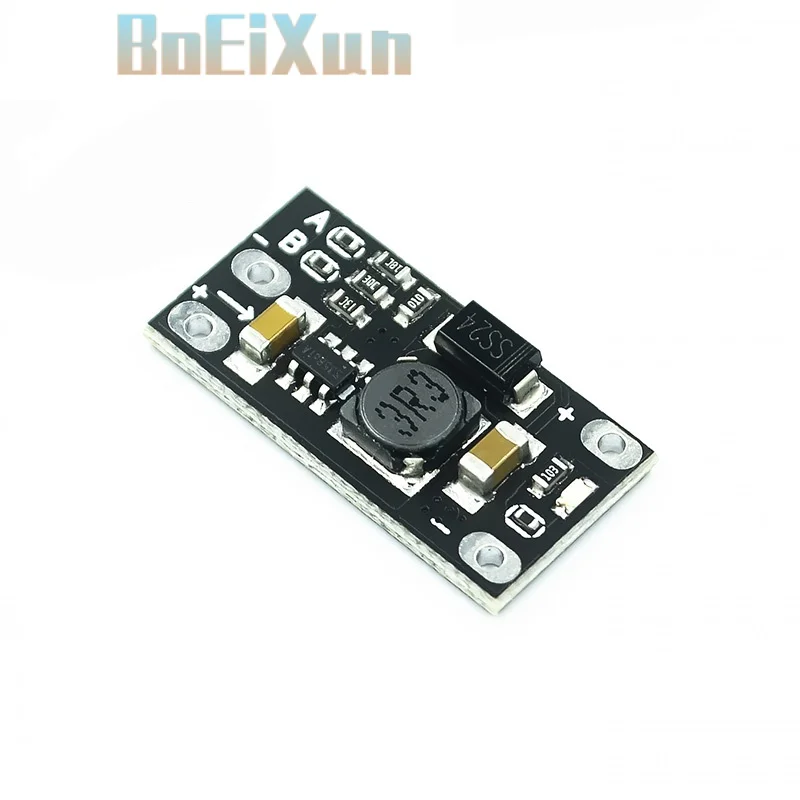 

5Pcs/10Pcs Mini DC-DC Boost Step Up Converter 3V 3.2V 3.3V 3.7V 5V 9V to 12V Voltage Regulator PCB Board Module can set 8V