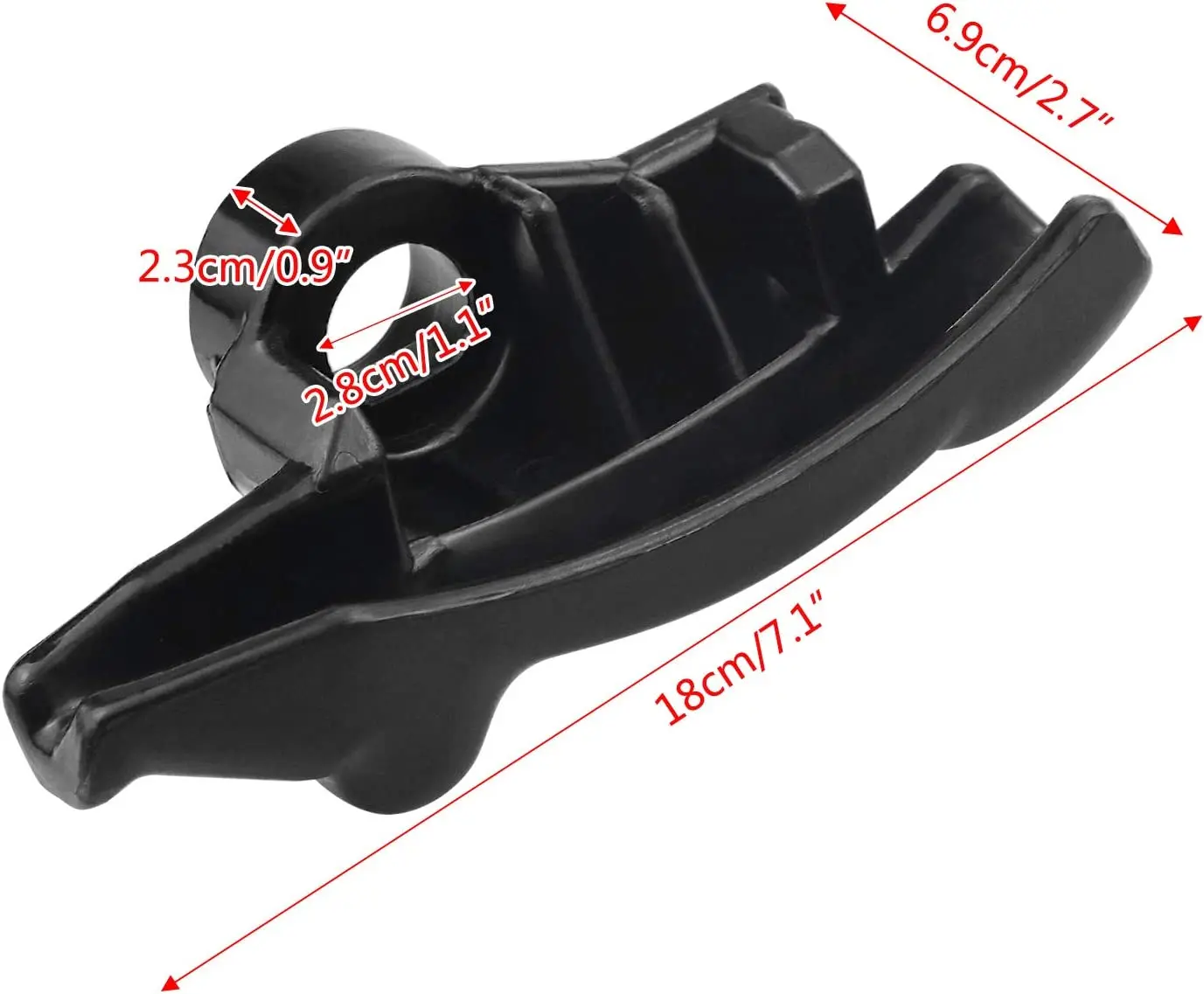 Reifenmaschinen-Wechsler-Halterung, Demontage, Entenkopf, Nylon-Kunststoff-Werkzeug, 30 mm, für Mäntel 8183061 8182960 – Detail 3