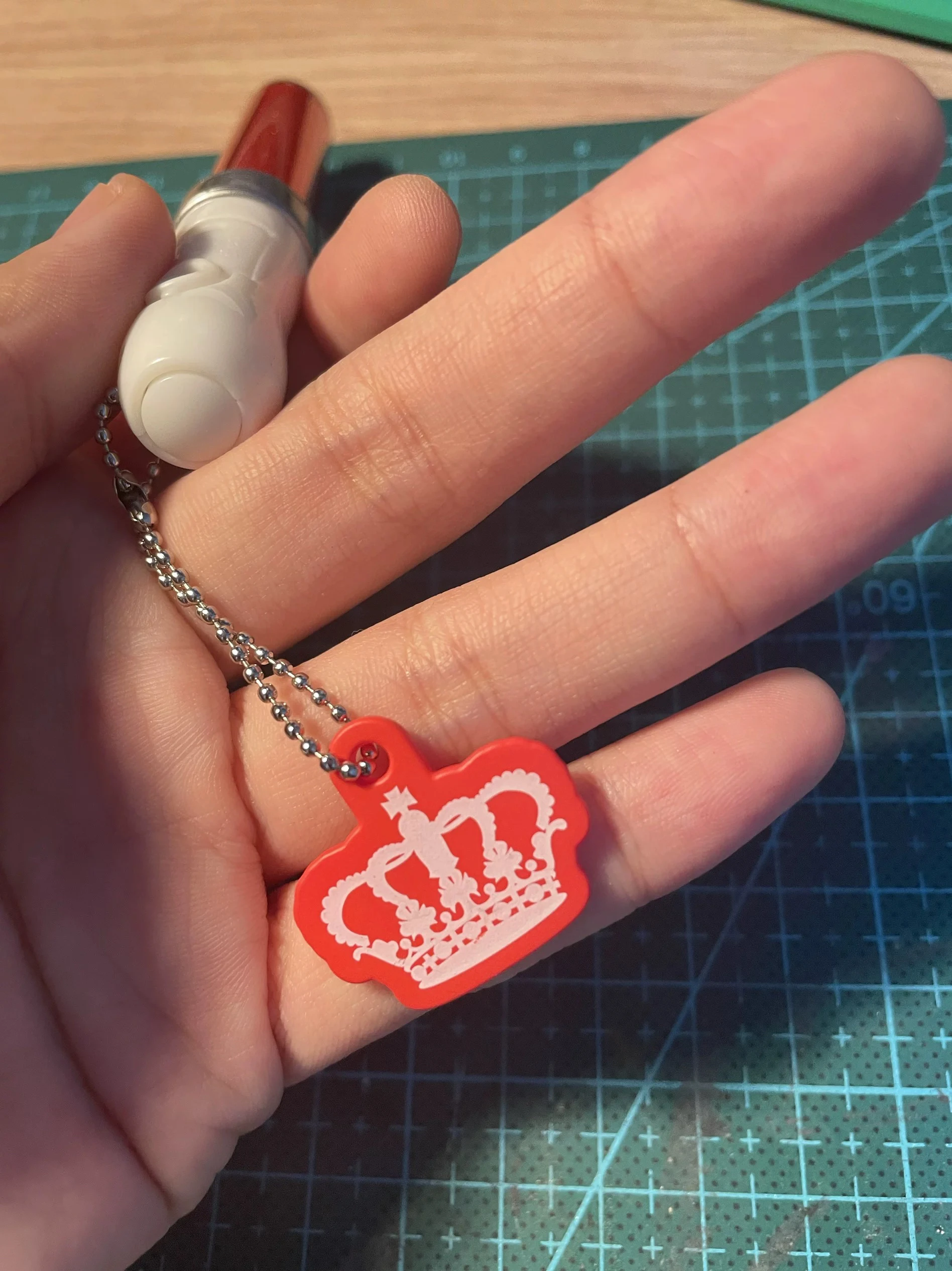King Blade Mini Fan Light Stick, Série 2, Cheer Stick, Porte-clés, Cadeau pendentif, Japon, En stock