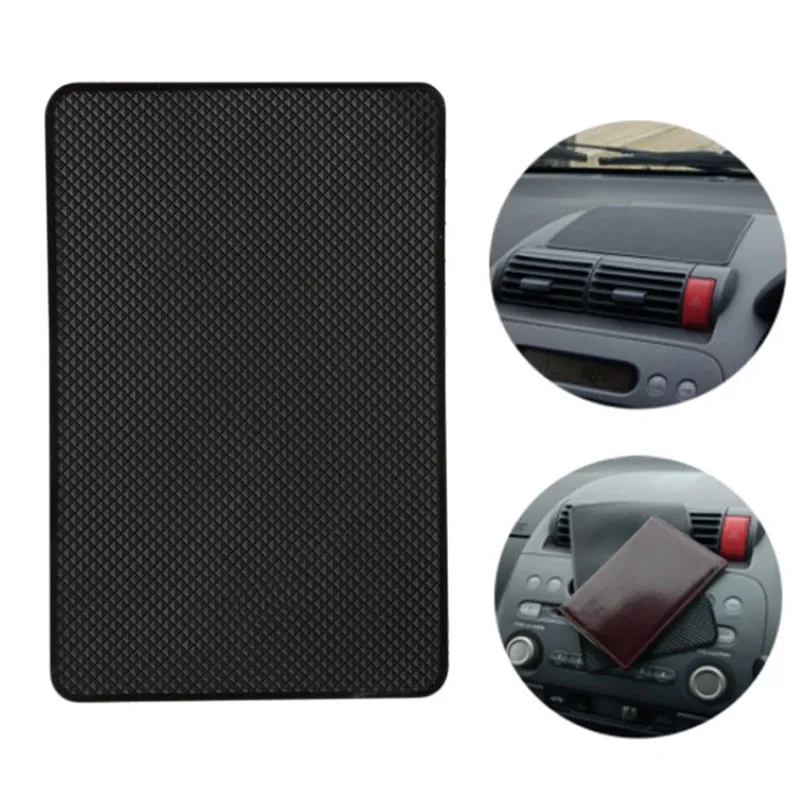 Car Dashboard Non Slip Grip Sticky Pad Phone Holder Mat Anti-skid Silicone Mat Car Mat Car Interior Accessories