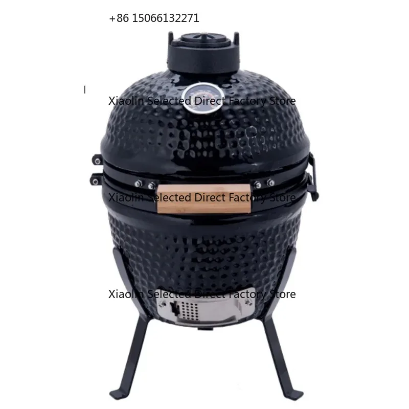

New ArrivalChina Classic Green Charcoal Smoker 13 Inch Barbecue/ceramic Grill