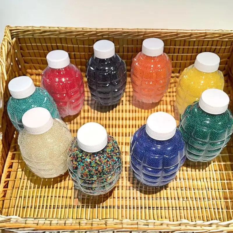 HOT100000Pcs magique cristal sol boue Transparent coloré enfants jouet perles d'eau enfants fleurs en croissance eau Hydrogel boules