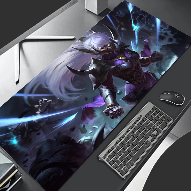 Mousepad Computer Gaming Accessories Keyboard Pad L-league Of Legends Irelia Office Rubber Mouse Pad Decoracion Desk Mouse Mat