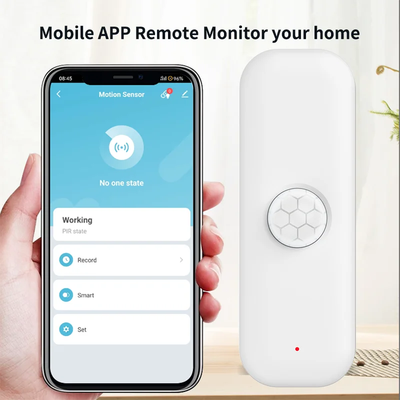 Tuya WiFI หรือเซ็นเซอร์ Zigbee PIR สมาร์ทโฮมเซ็นเซอร์ความพร้อมของขโมย APP รีโมทคอนโทรลชีวิตที่ชาญฉลาดสำหรับสมาร์ทโฮมสนับสนุนอเล็กซา