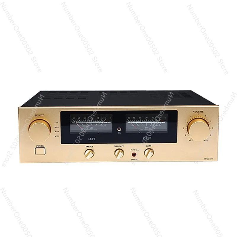 

High fidelity fever amplifier combined type gold sealing tube bile flavor HiFi high power household balance sound E800