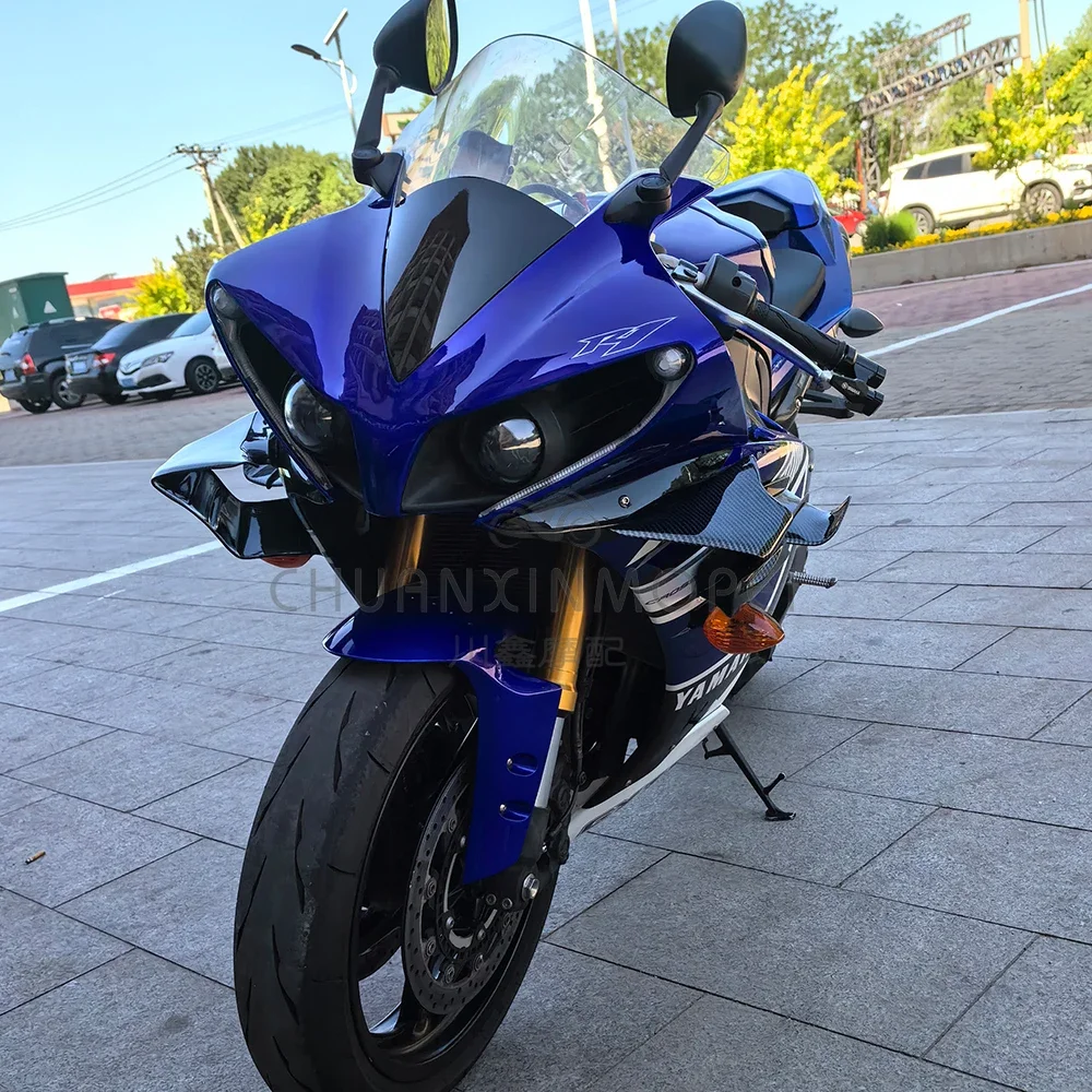 Ala de viento fija modificada para motocicleta, cuchillo de viento lateral para Yamaha YZF-R1 R1M, años 2015 a 2023