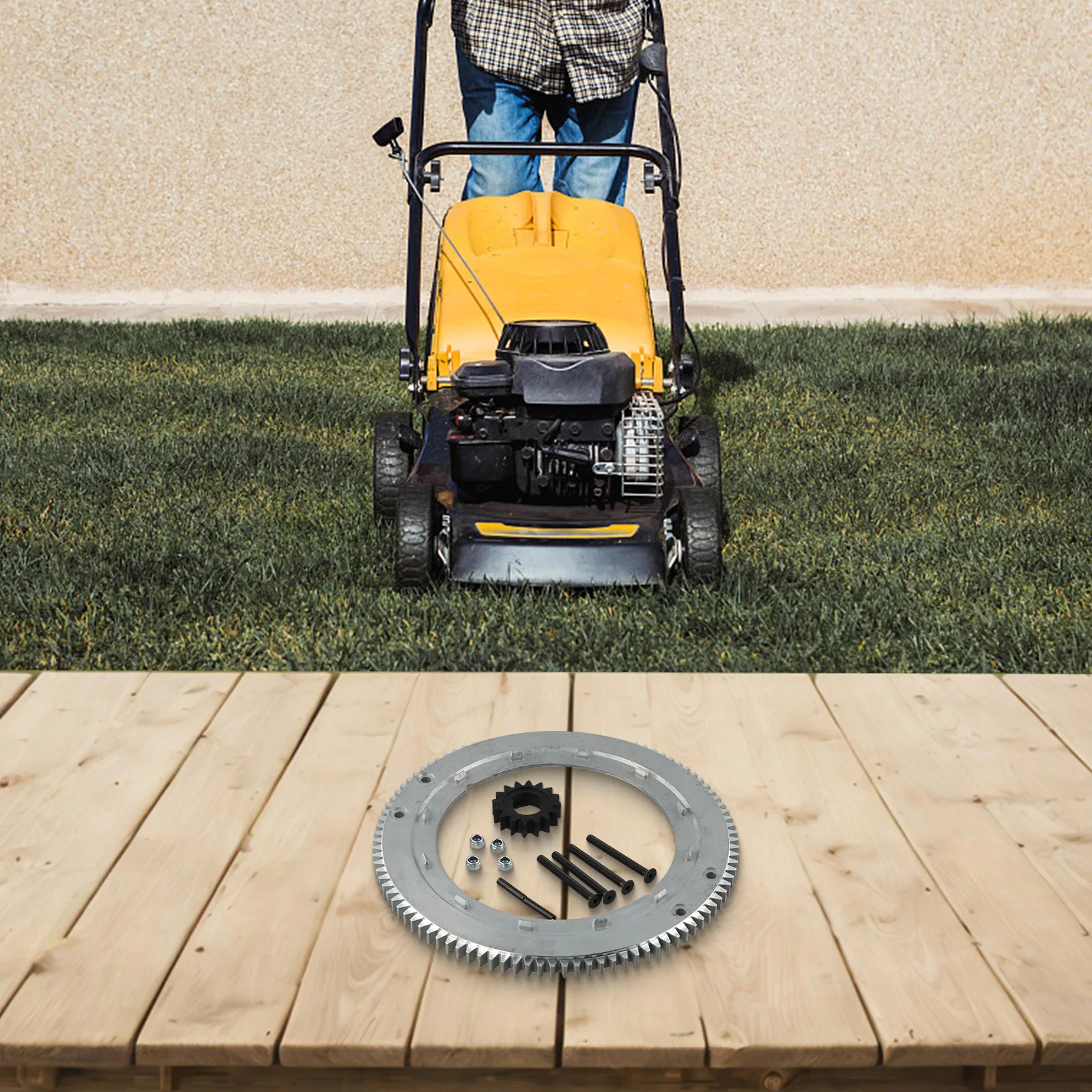 For Toro Lawn Tractor Essential Flywheel Ring Gear Kit For Efficient Operation of Models like 399676 and Others