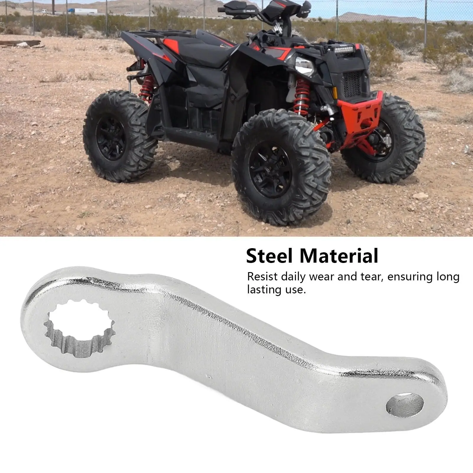 Palanca de cambios Bellcrank 3234724, repuesto de acero de alta estabilidad para Polaris Scrambler 850 1000 Sportsman 550 850 1000