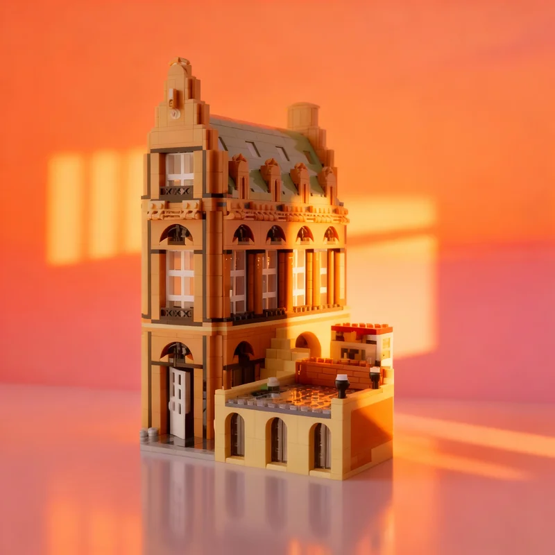 2692pcs MOC Modular Buildings Canal Lock Model Toy Building Blocks Architecture Christmas Gift Brick Education Idea Assemble