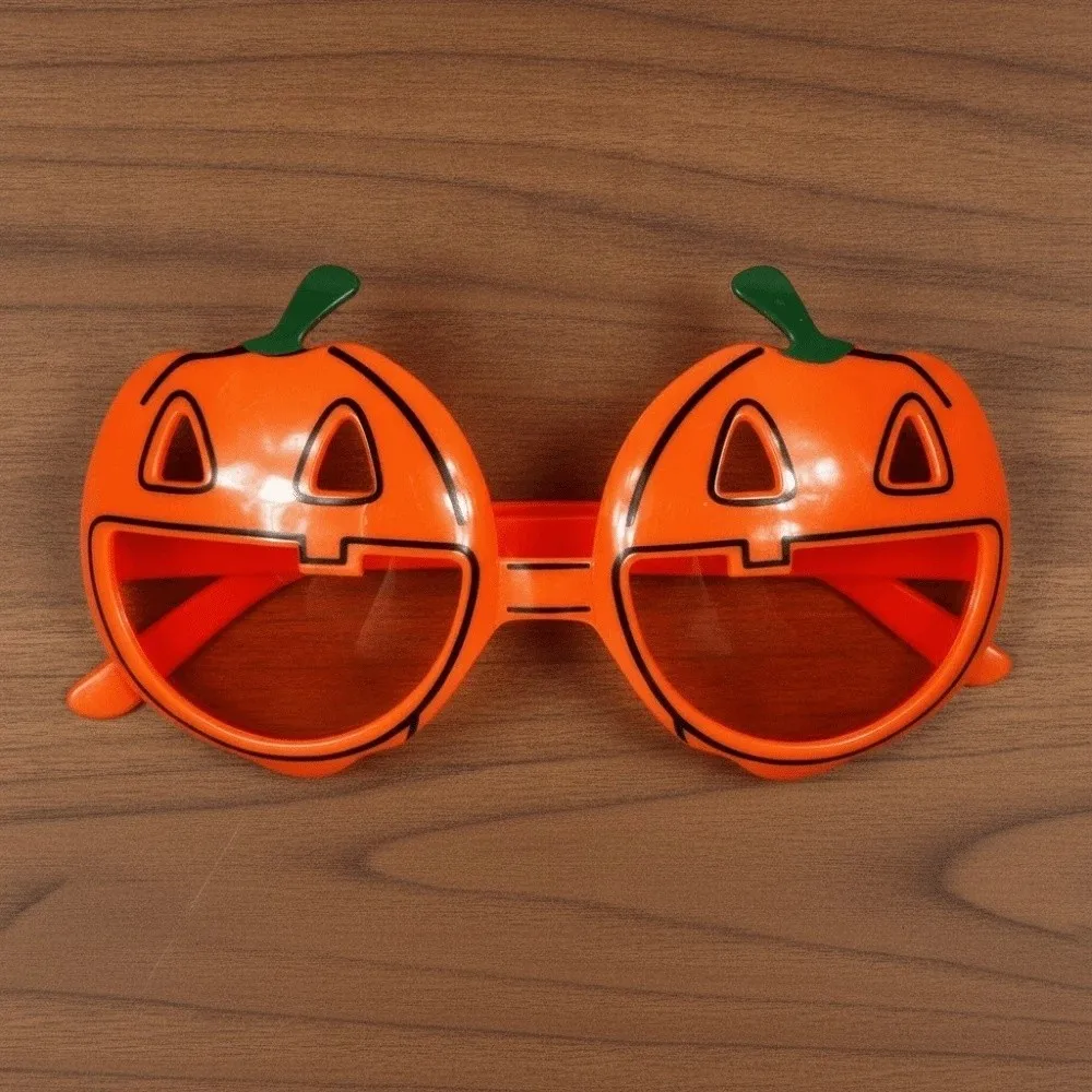 Skeleton Hand Halloween Party Sunglasses Plastic Frame Spider Web Funny Costume Eyeglasses Durable Material Dark Lenses