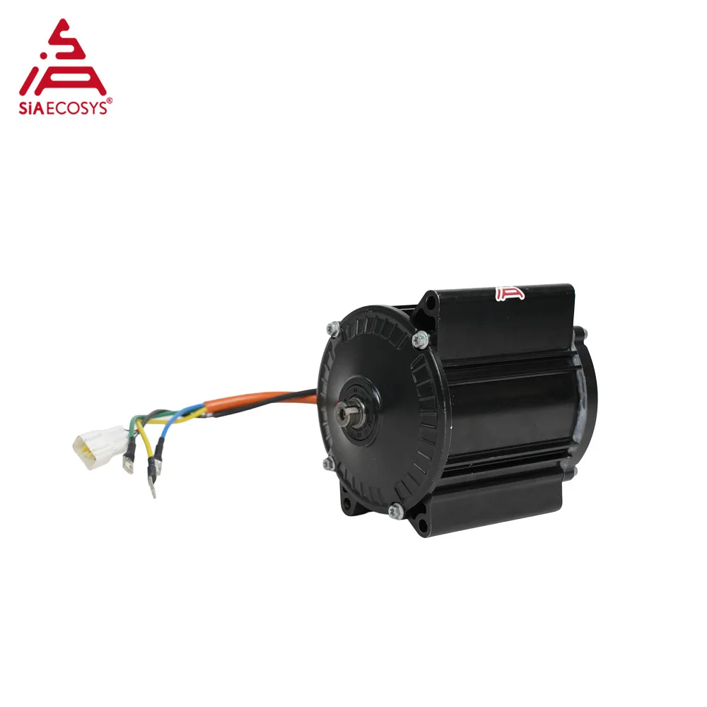 New Arrival QSMOTOR QSD128A-60 2500W 72V PMSM Mid Drive Motor with Encoder High Torque BLDC for E-Motorcycle E-Scooter Upgrade